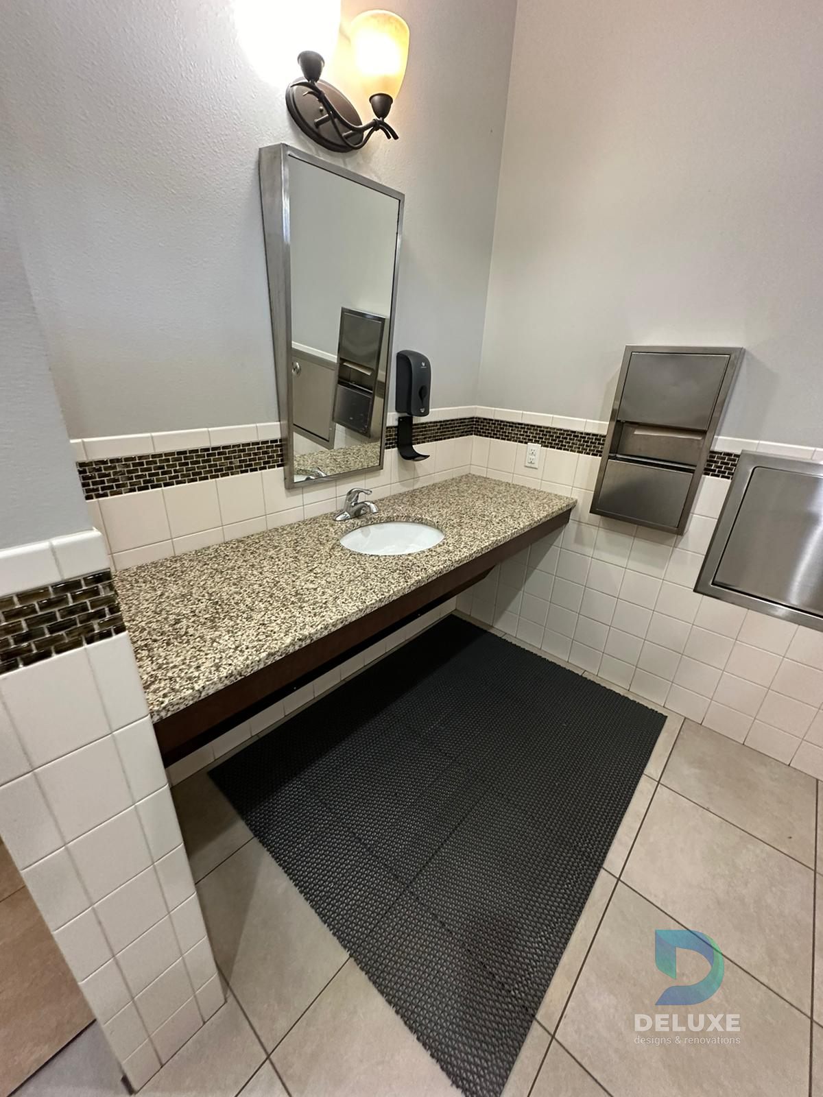 Summerlake Club House restroom renovation project photo 3