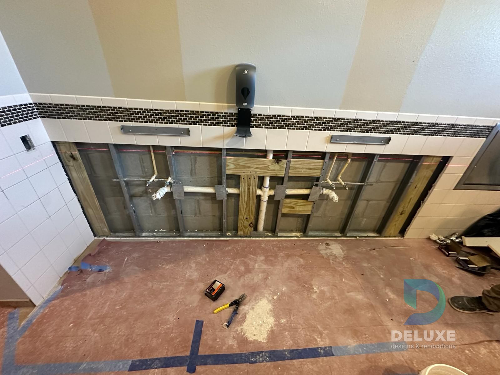 Summerlake Club House restroom renovation project photo 7