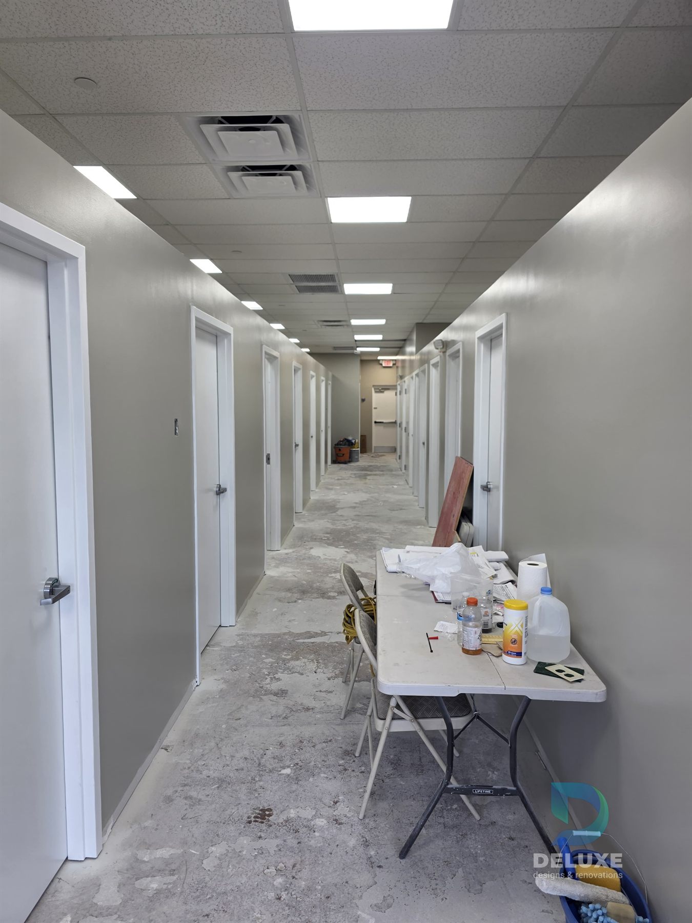 Zoom Tan Casselberry commercial buildout project photo 24